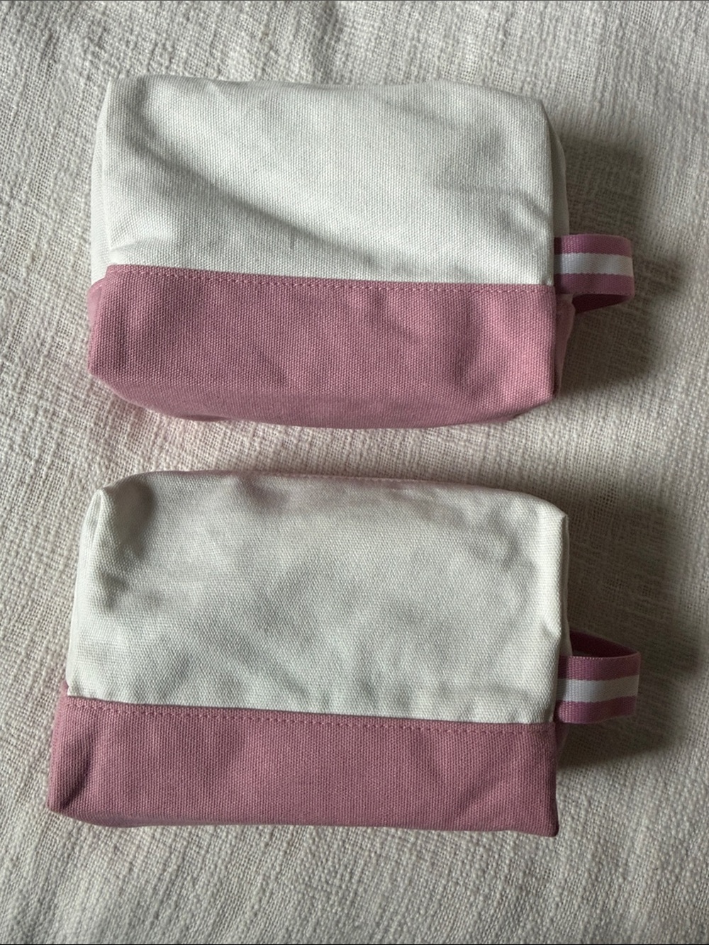 ⭐️ 5 for $20 - 2 New Ulta Beauty Canvas Zipper Pouches